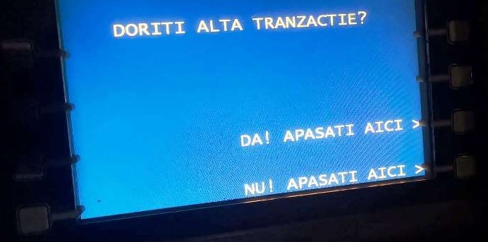 Nu dorim altă tranzacție!